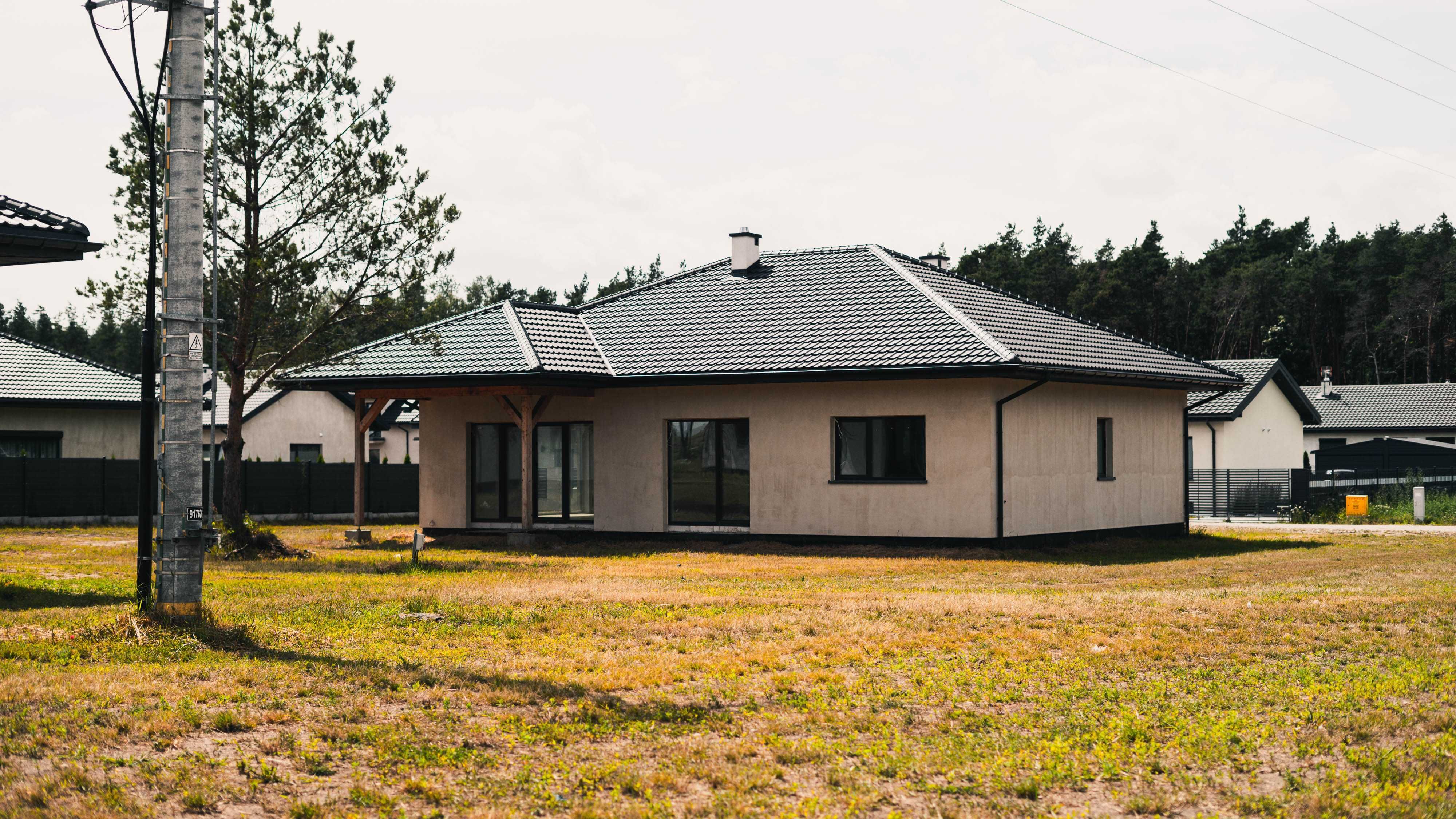 Domy wolnostojące przy lesie – Wieniec Kąty, gotowe do wykończenia
