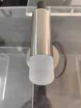 Aplique independente para espelho Euroline Inox escovado
