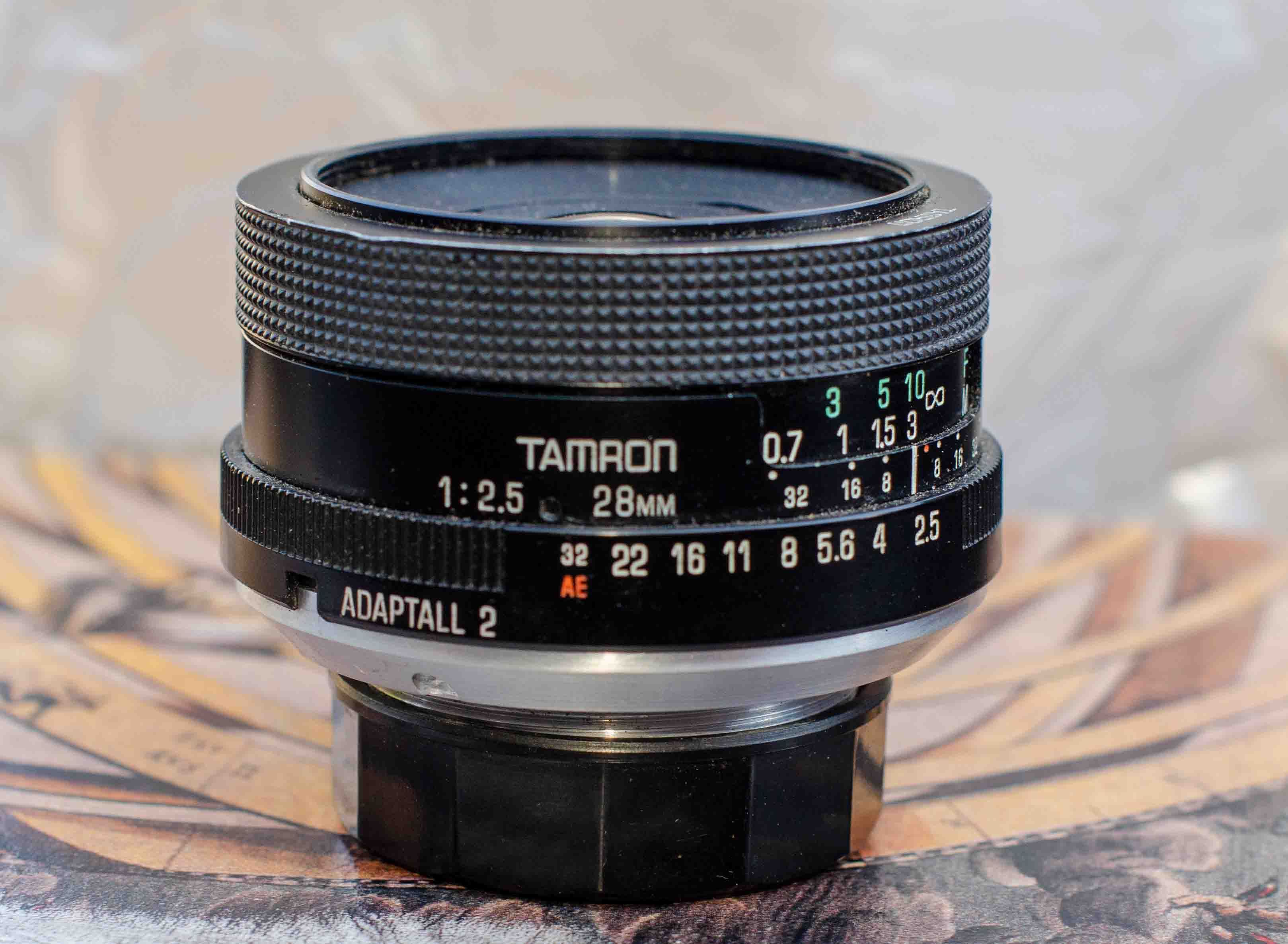 Объектив Tamron adaptal 28/2.5. Резьба М42.