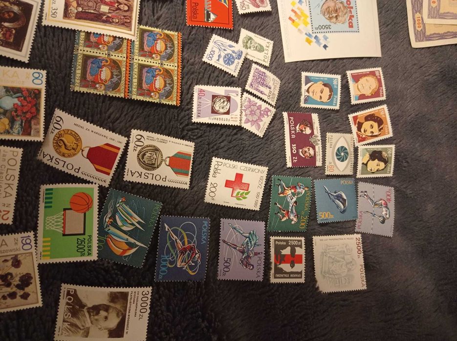 Znaczki pocztowe z czasów PRL