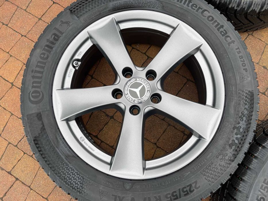 3755. Alufelgi 17" Mercedes W246 W206 W176 CLA GLA 5x112 6.5J ET44