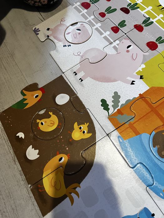 Puzzle czuczu Wies- uzywane jak na zdjeciu