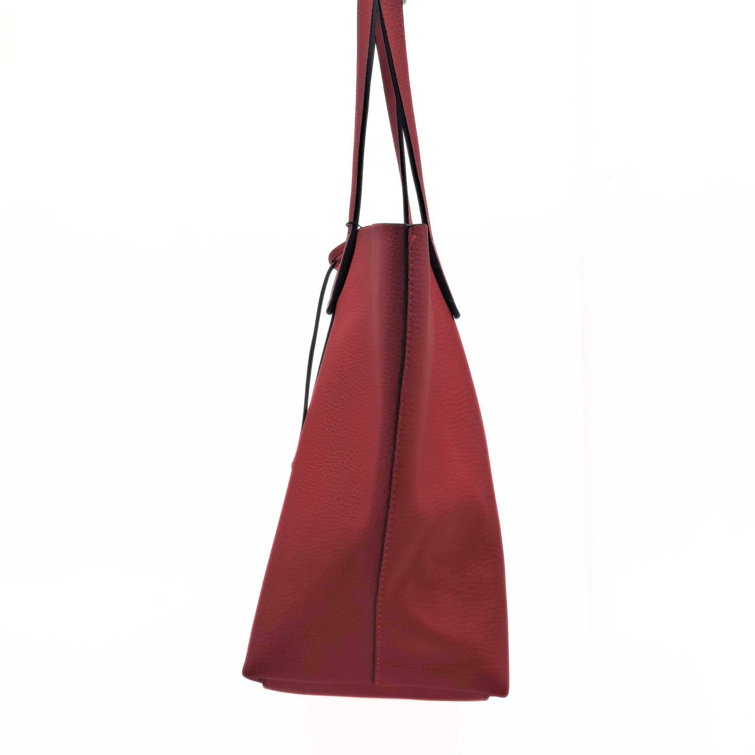 Czerwona torebka damska shopperka Coveri Collection CC5155-2