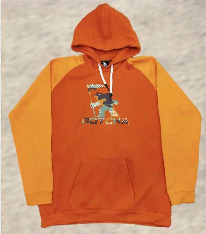 Hoodies Gotcha (Preto ; Laranja)
