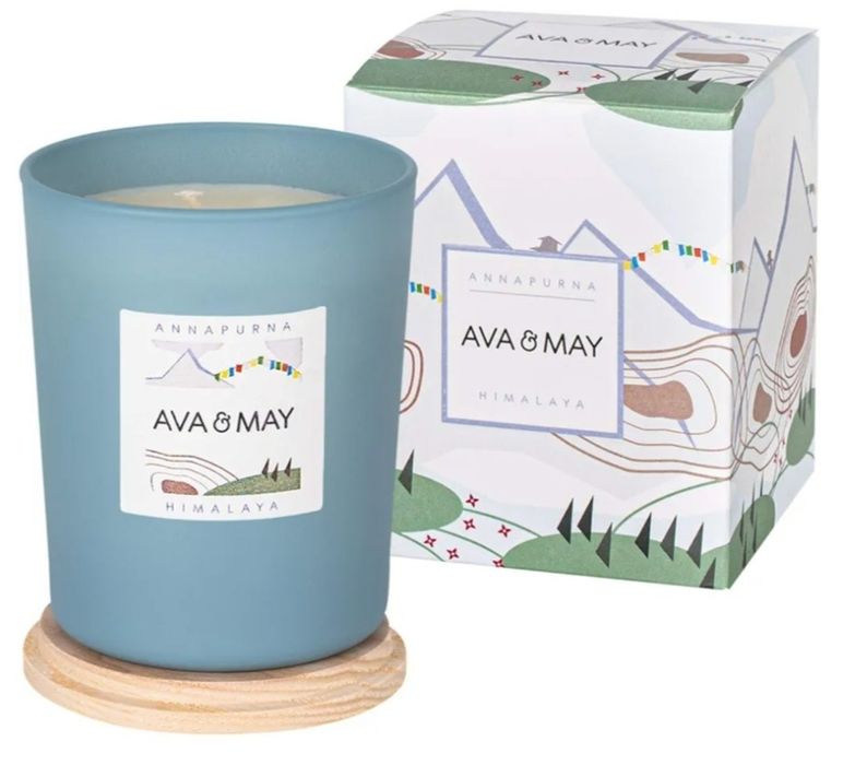 Świeca zapachowa 180g Ava & May - ANNAPURNA
