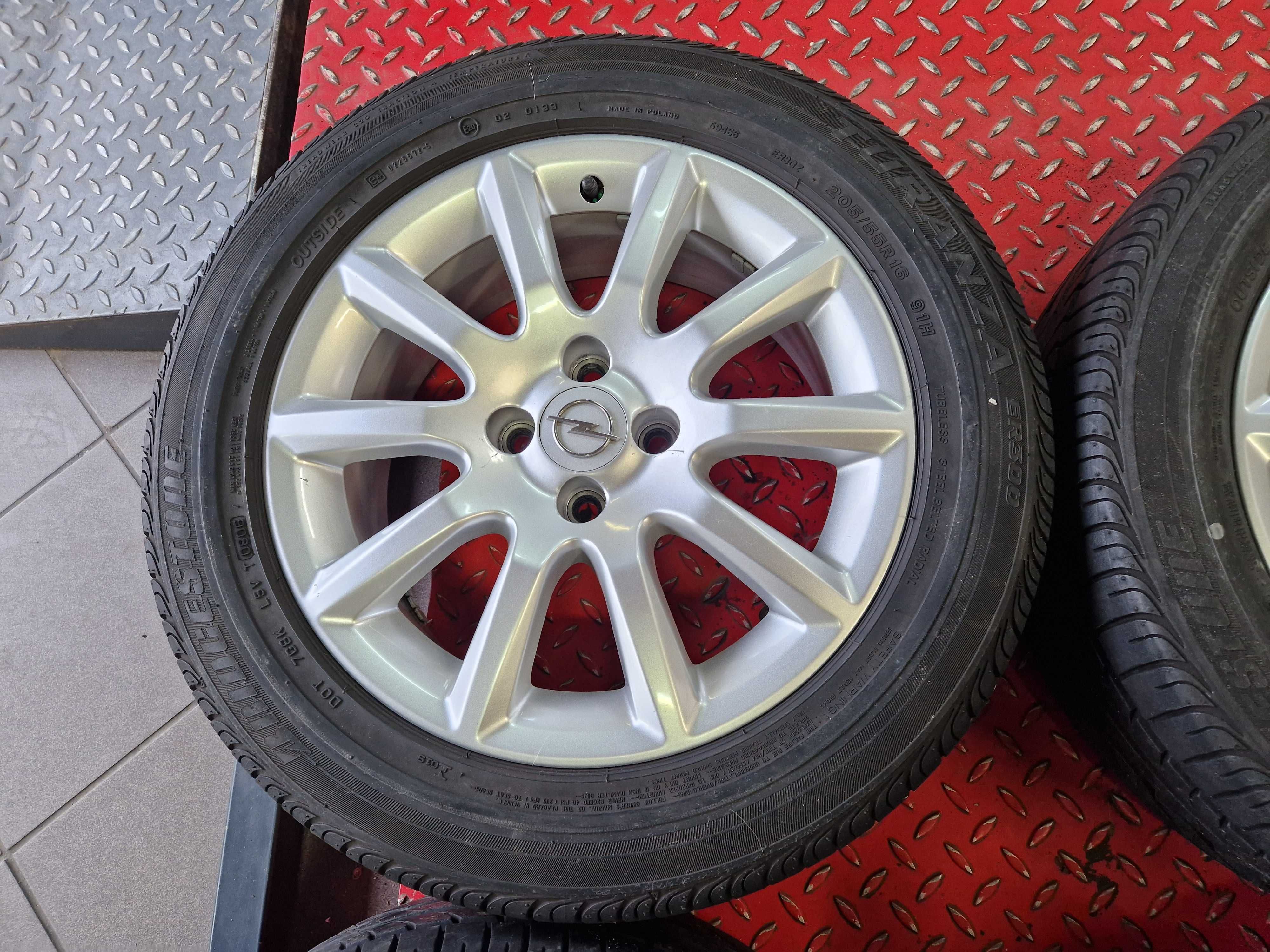Koła letnie 4x100 205/55R16 Opel Astra Adam Meriva