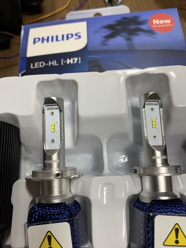 Led Лампы Philips ОРИГИНАЛ н7, н11, hb3,hb4 6000K с драйверами и обман