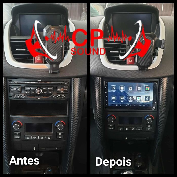Montagem de som sensores camera reboque manometros luzes etc (CP SOUND
