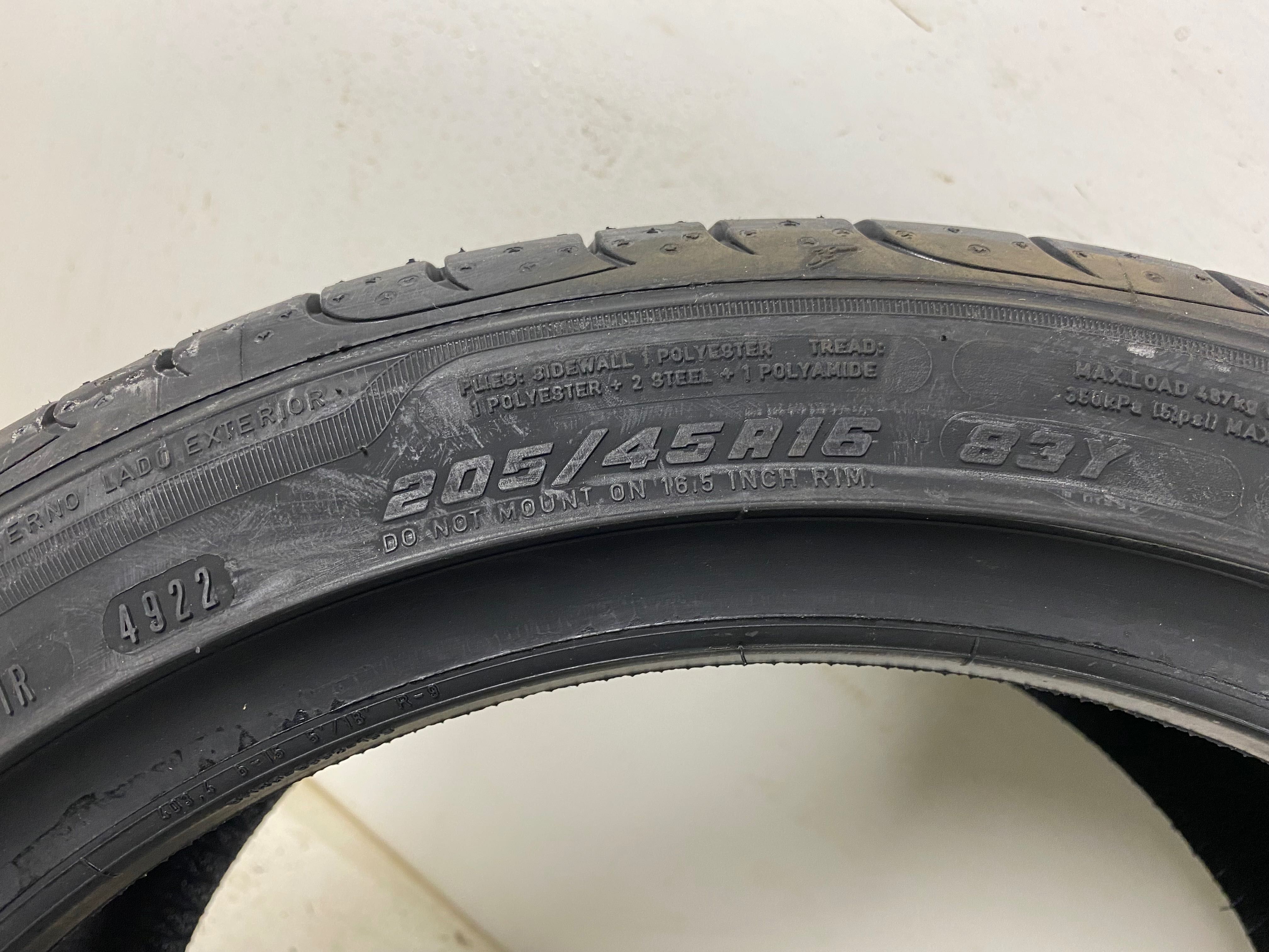 205/45R16 83Y Goodyear Asymmetric 2 22rok NOWE!!!