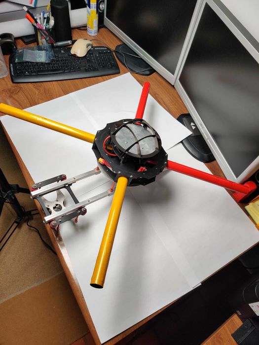 Corpo Carbono Drone - Peças Carbono