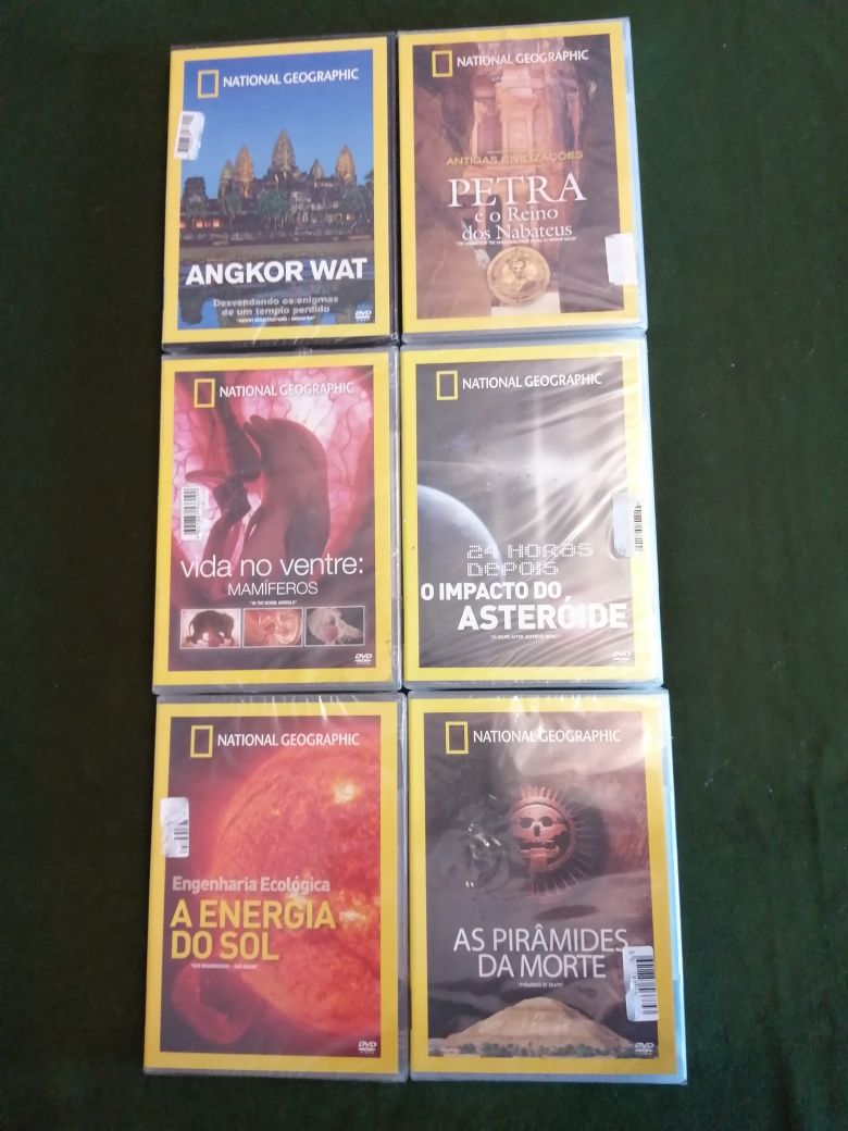 DVD's National Geographic novos