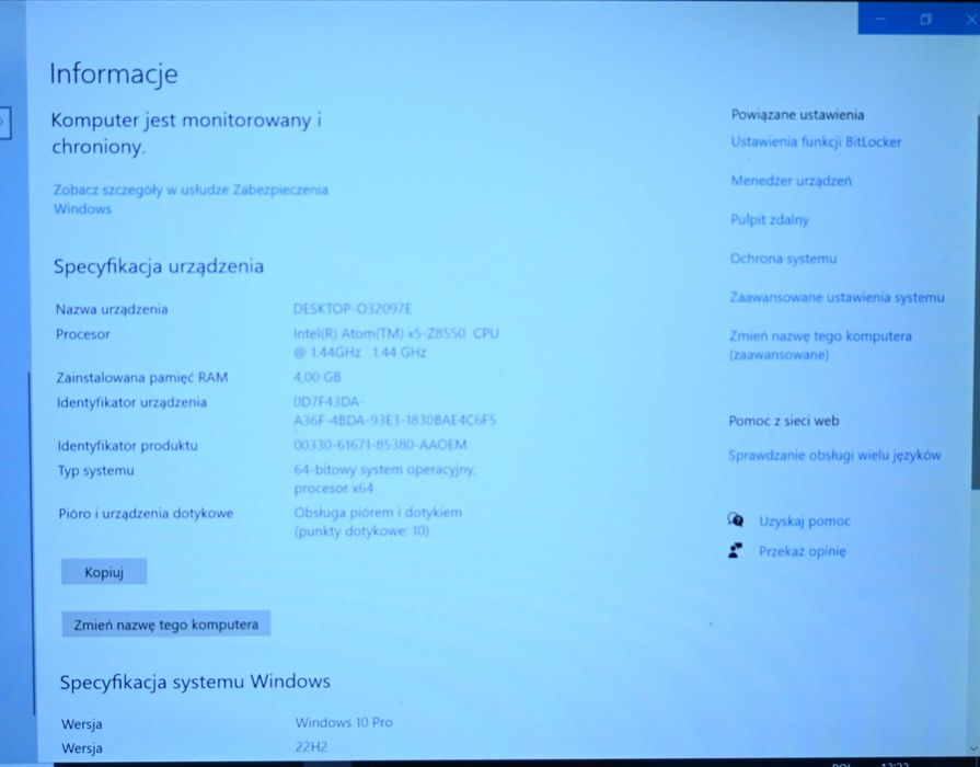 Lenovo Yoga Book - laptop, tablet, ebook Windows 10 pro 4GB RAM