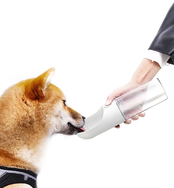 Дорожная поилка для собак / котов