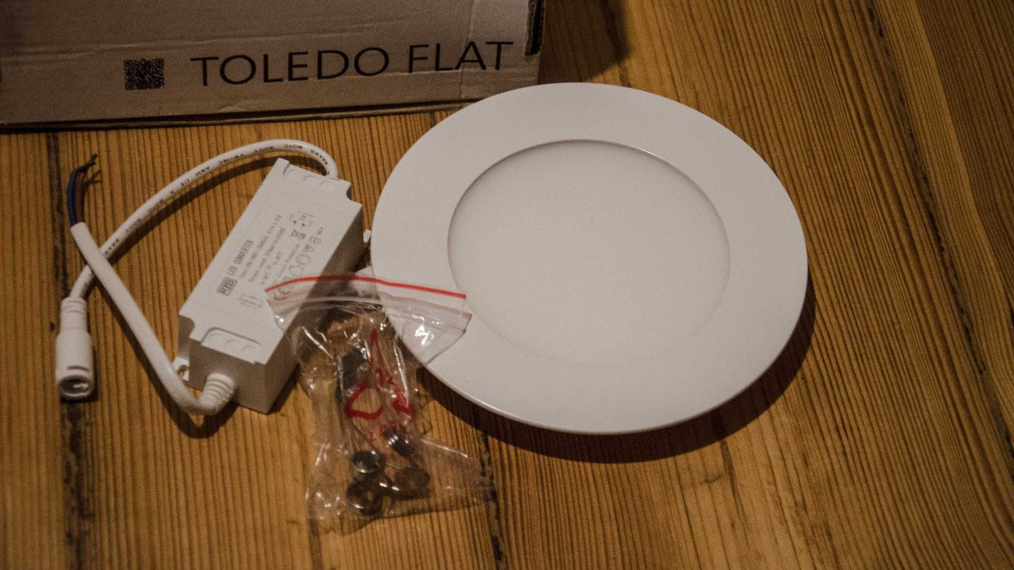 Panel LED do wbudowania RZB Toledo Flat