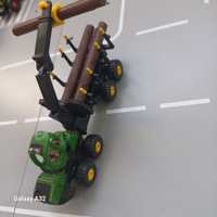Siku traktor lesny z przyczepa hds I z drewnem