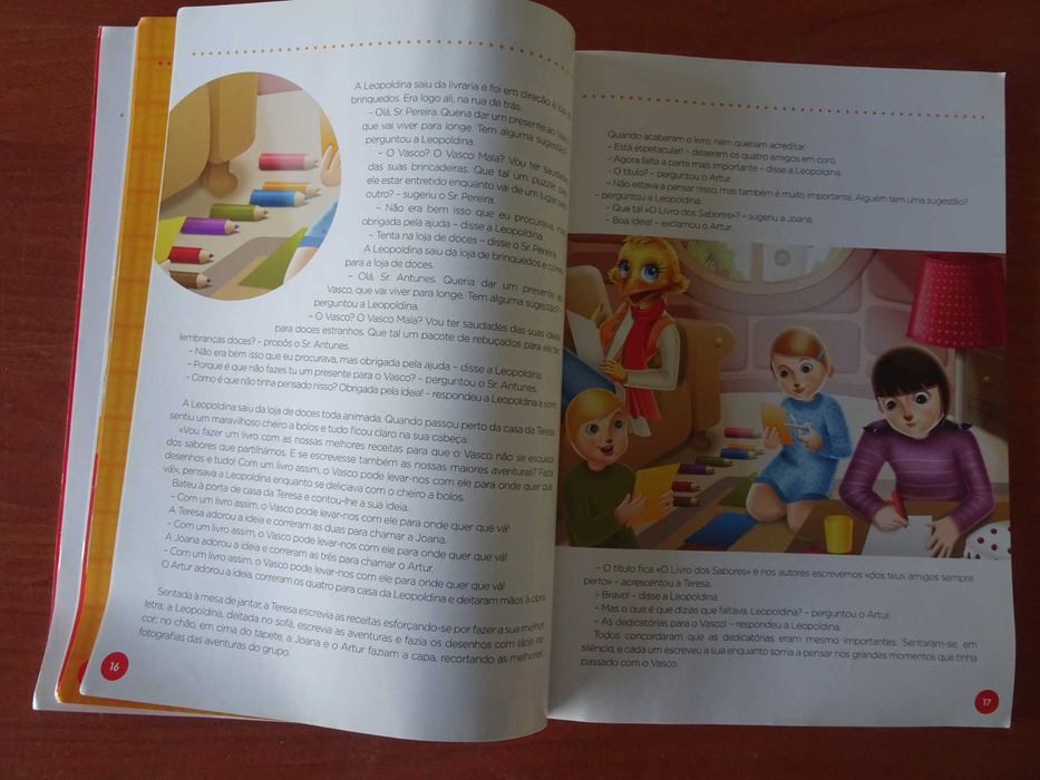 Leopoldina e Os Mini Chefs (5 Histórias e 27 Receitas Para Crianças)