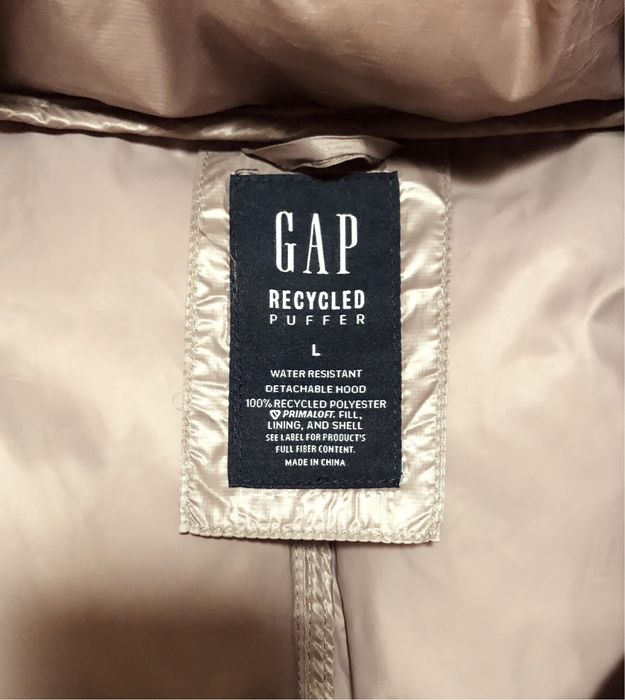 Пуховик зимовий GAP (оригінал, фактичний розмір XL)
