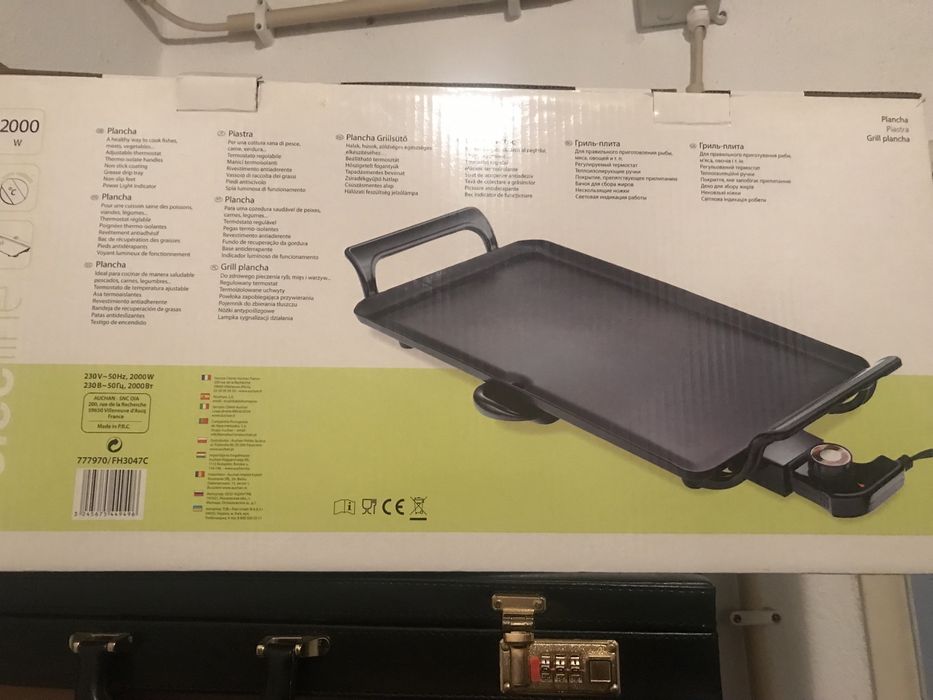 Grelhador anti anderente