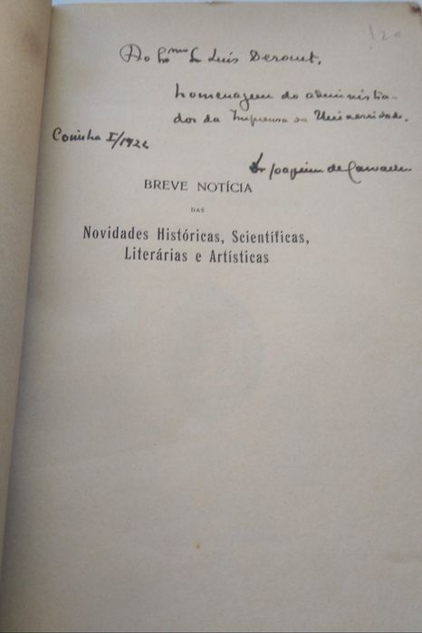 Novidades Históricas, Scientíficas, Literárias e Artísticas