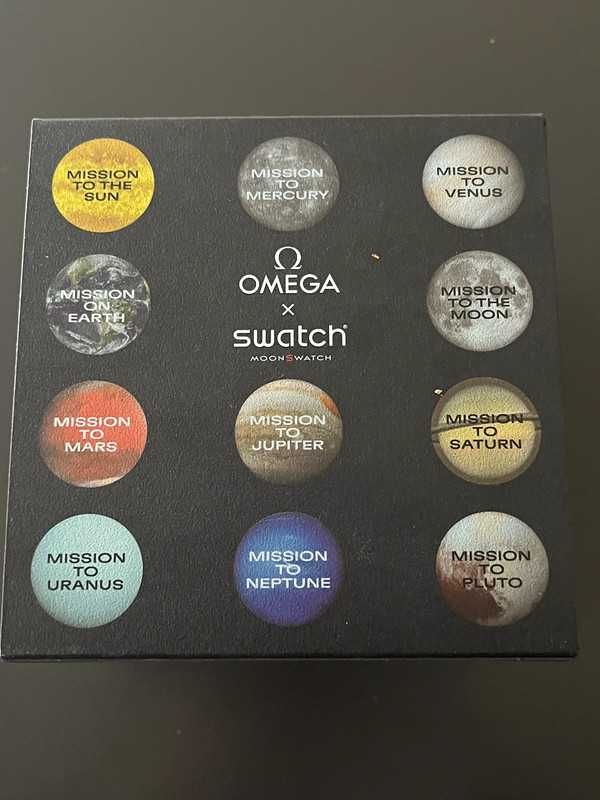 Omega x Swatch SO33A100 Merkury – Bioceramika Nowość 2025