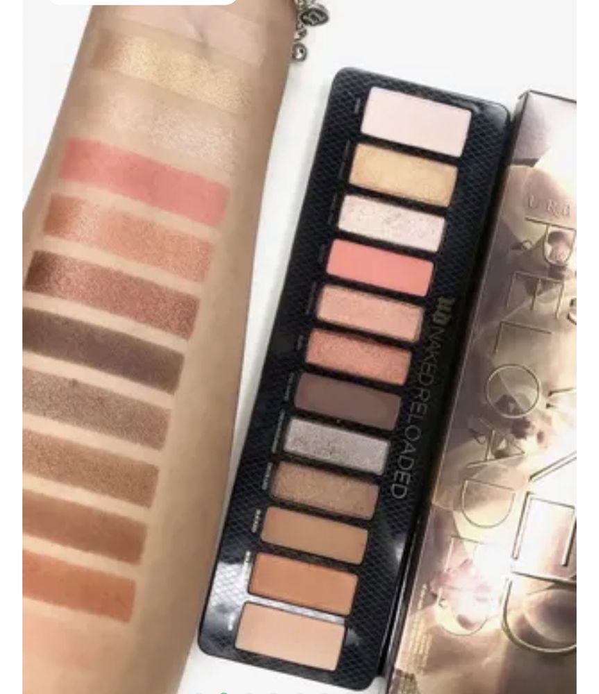 Палетка теней Urban Decay, помады, бронзер