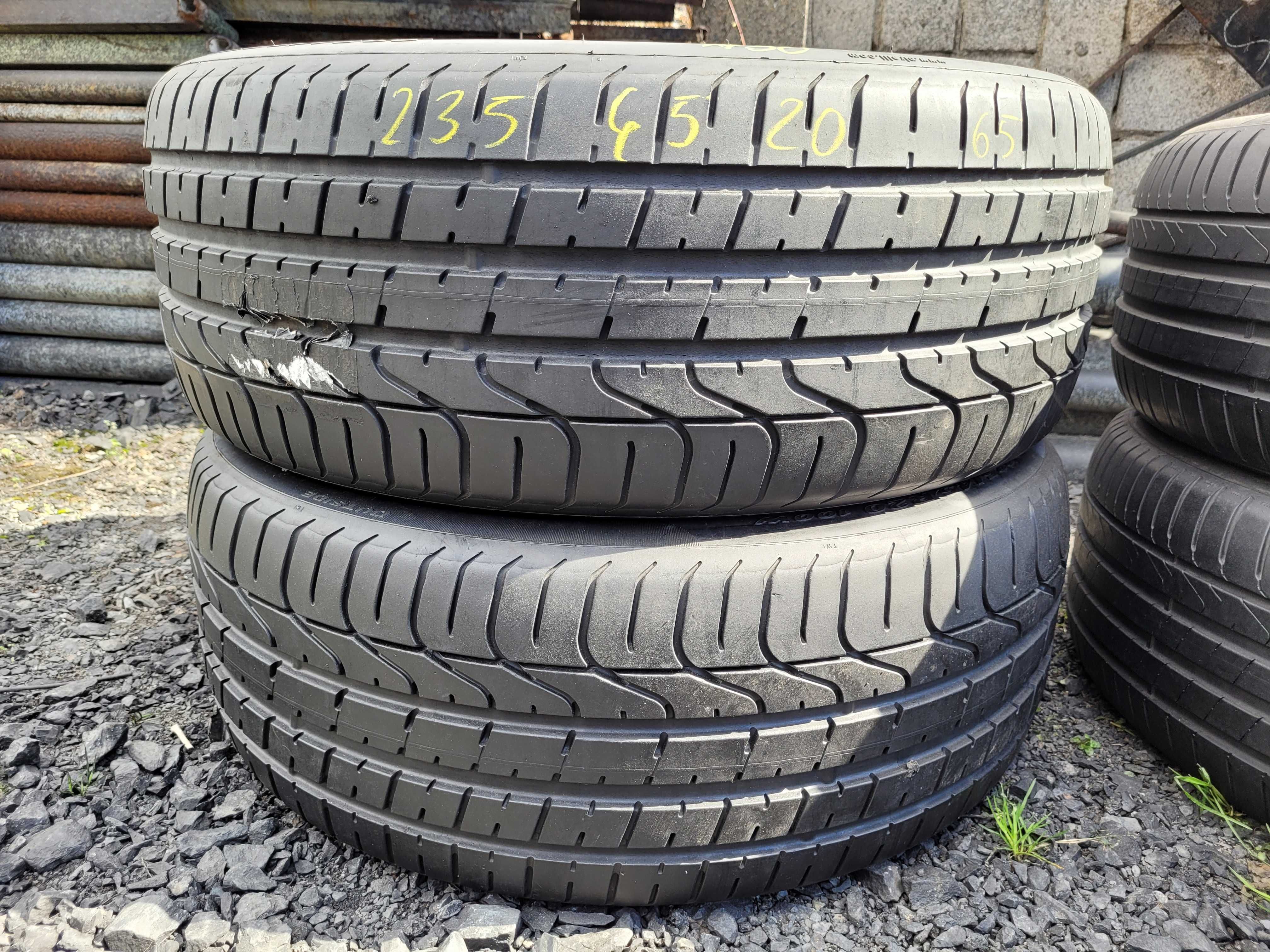 WYSYŁKA 2 Opony Letnie 235 45 R20 Pirelli PZero