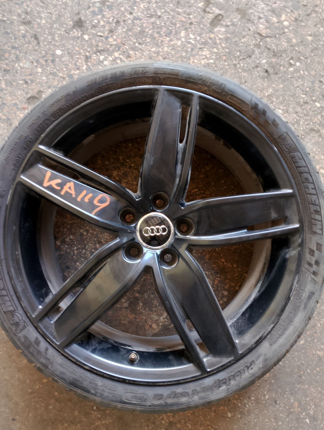 Диски Audi OEM 8V0601025AS 8x19 5x112 ET49 DIA57,1 (black) Б/У