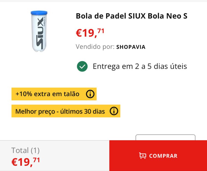 Bolas de padel Siux neo s