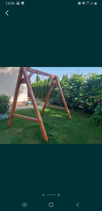Stelaż do huśtawki ogrodowej   , bujawki