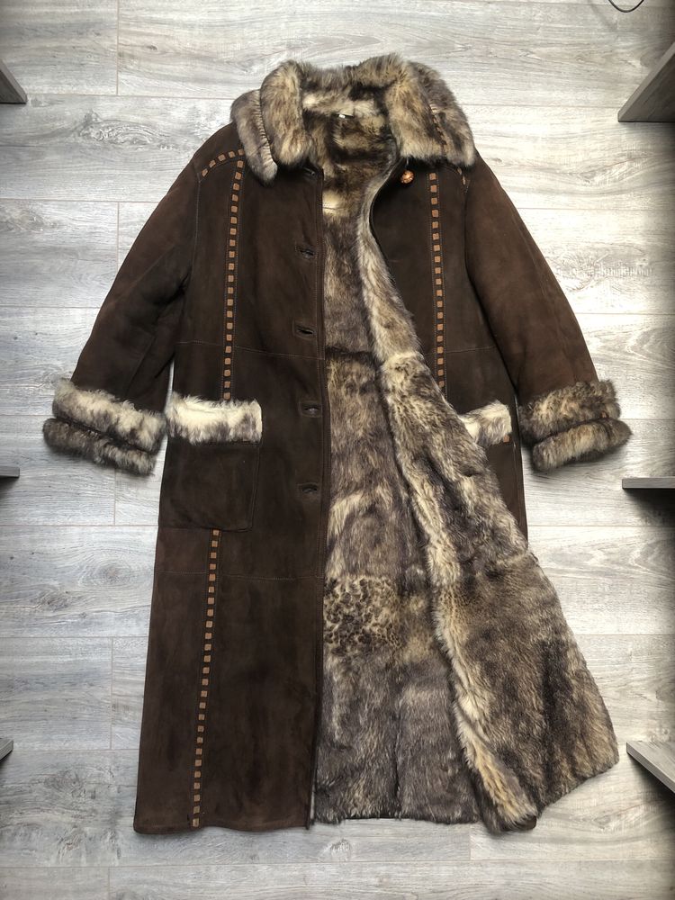 Пальто дублянка  дубльонка  ( L,XL)