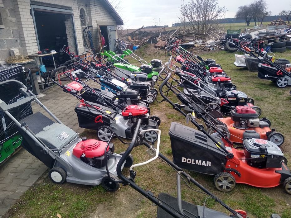 Kosiarka spalinowa z napędem jak nowa z Niemiec