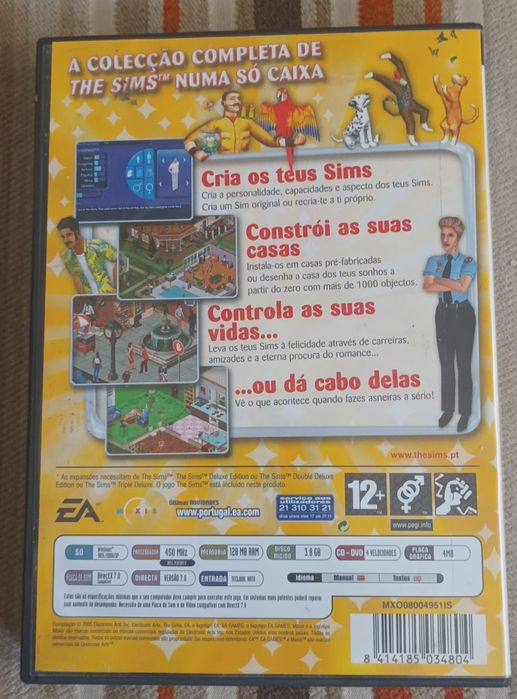 Jogo The SIMS  complete collection