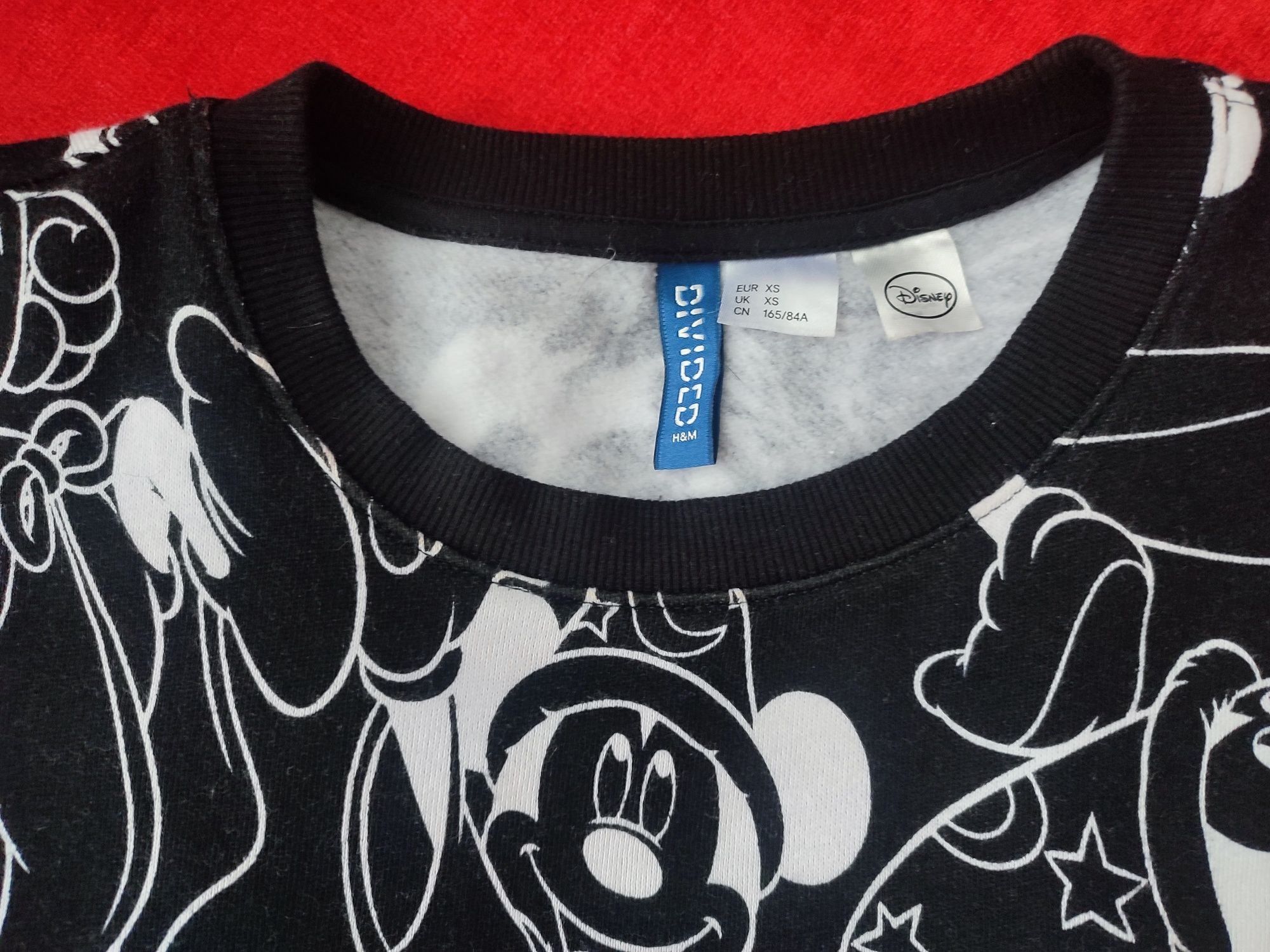 Bluza Disney Myszka Mickey Oversize Jak Nowa!!!