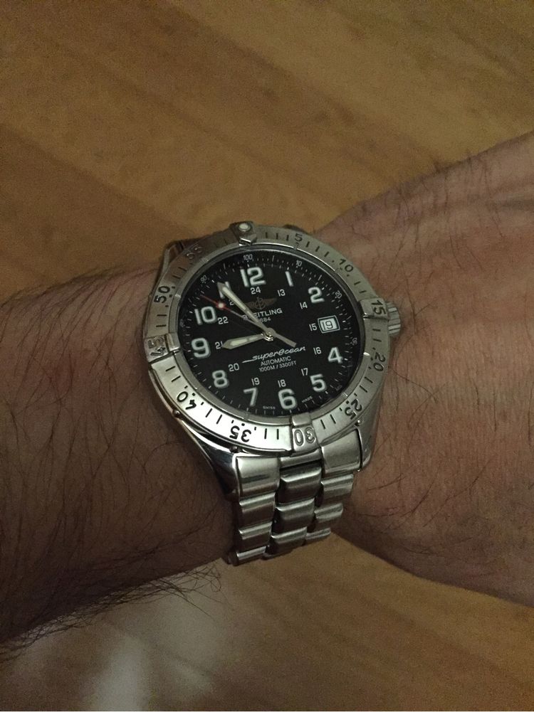 Relógio Breitling Superocean A17340