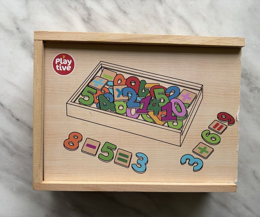 Магнітні цифри і букви, Play tive, Абетка