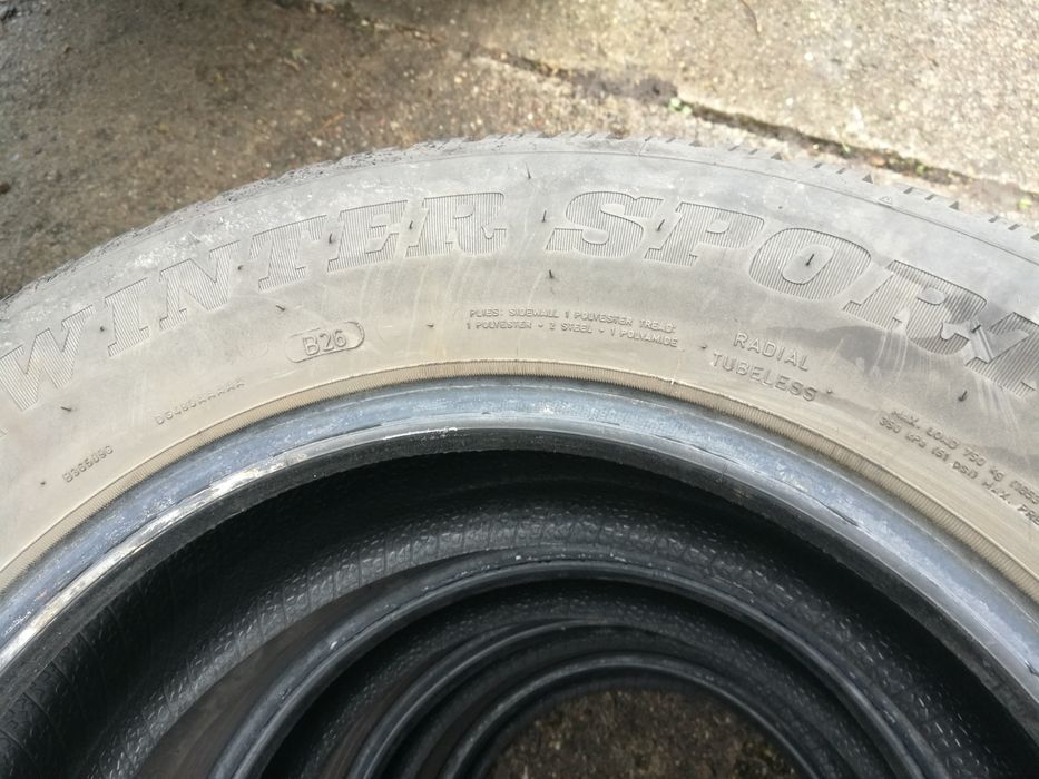 4x 215/65r16 Dunlop Winter Sport 5 komplet 4 szt.