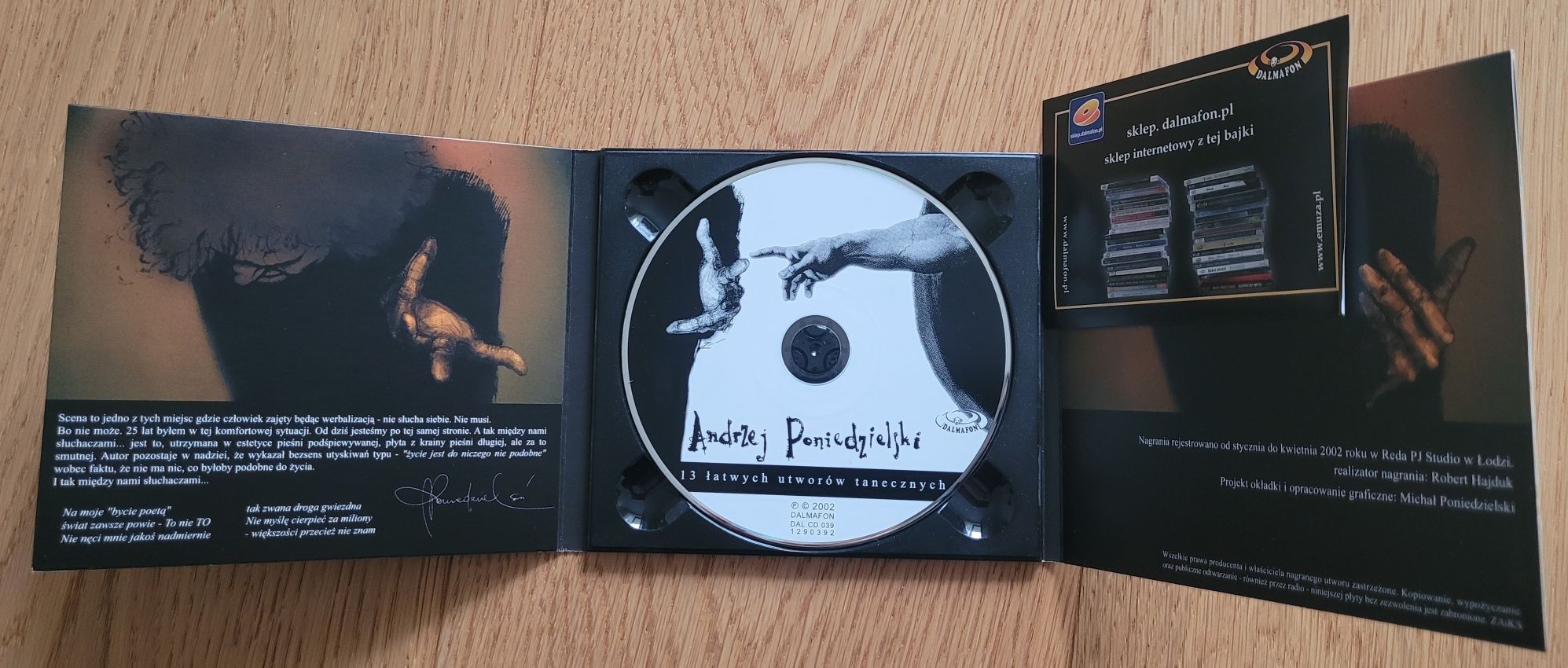Andrzej Poniedzielski 13 łatwych utworów tanecznych CD stan idealny