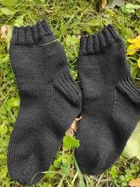 Чоловічі в'язані шкарпетки