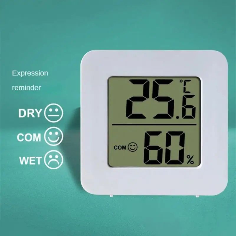 Mini termómetro higrómetro digital medidor de temperatura e humidade