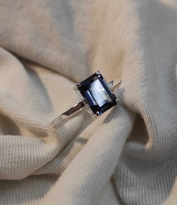 London Blue topaz w srebrze 925