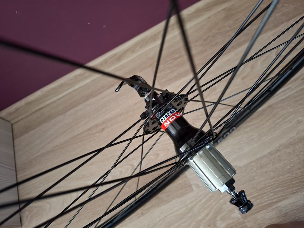 Nowe koło 28 29 dt swiss novatec gravel szosa tył maszynowe łożyska