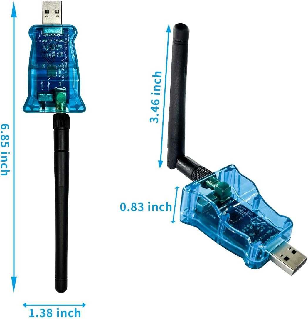 Adapter USB na Lora DSD TECH SH-L1A z chipem LLCC68 do 2 KM