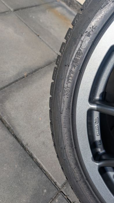 2x zimowe Nokian WR A4 205/45R17 88V XL 8.2mm 235/40R18 95V XL 7.37mm