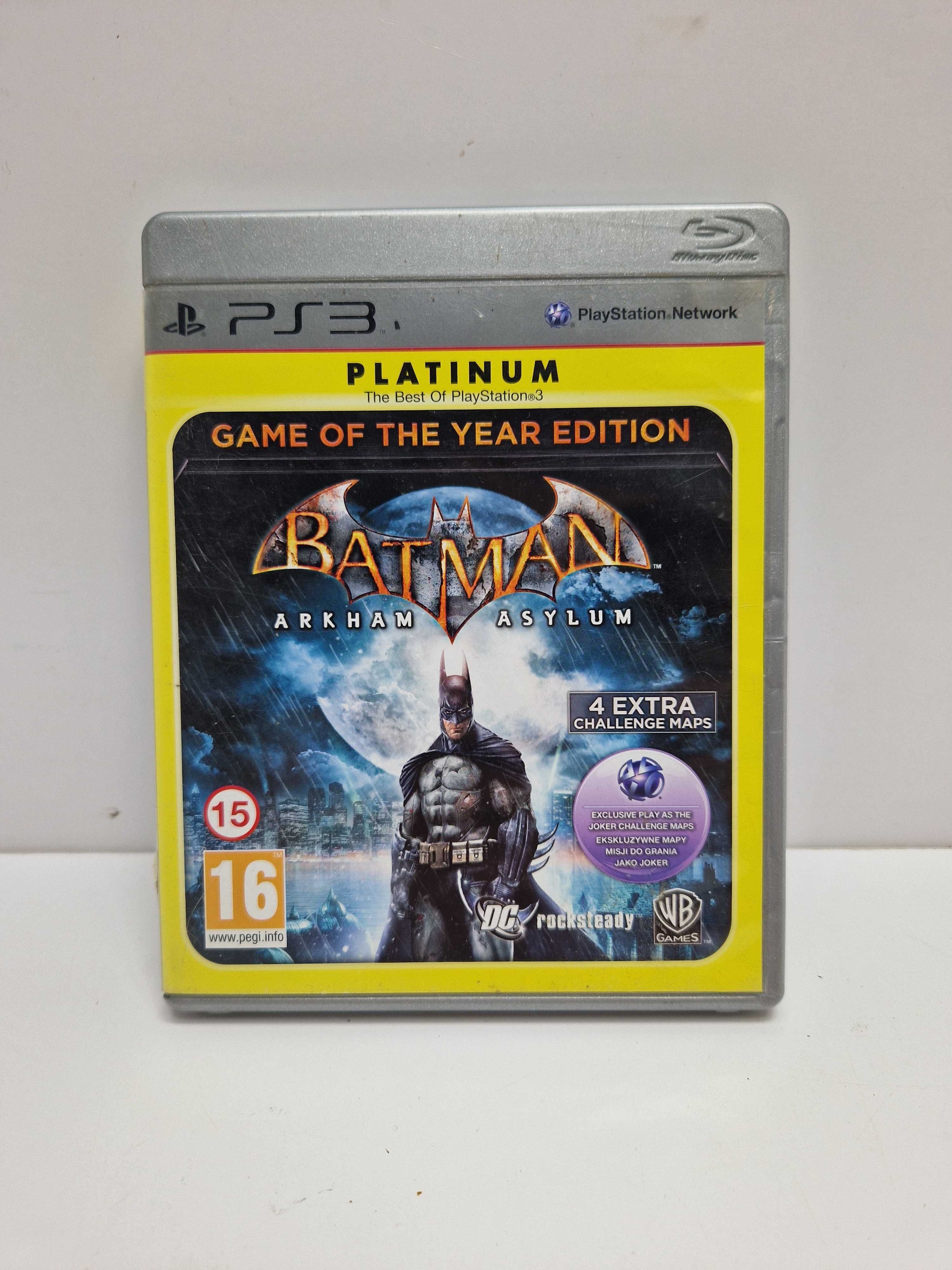 Gra Batman Arkham Asylum PlayStation 3