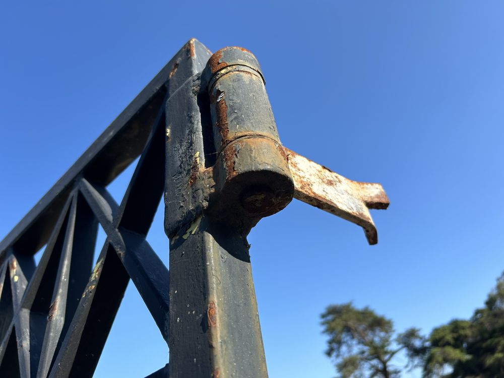 Grande portao em FERRO XXL