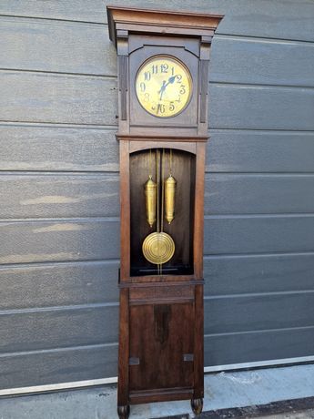 Stary zegar Gustav Becker medalowy