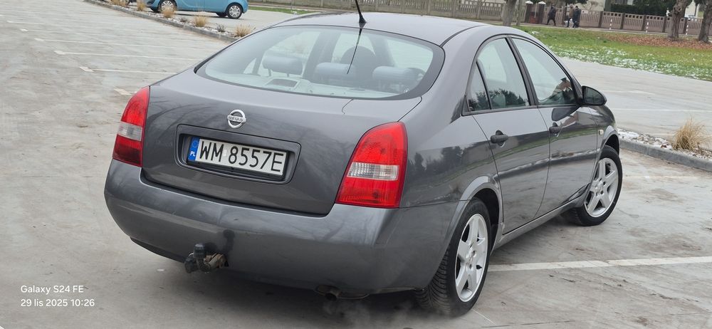 Nissan Primera P12 2.0 LPG Długie opłaty! Super stan! Opony zimowe!HAK