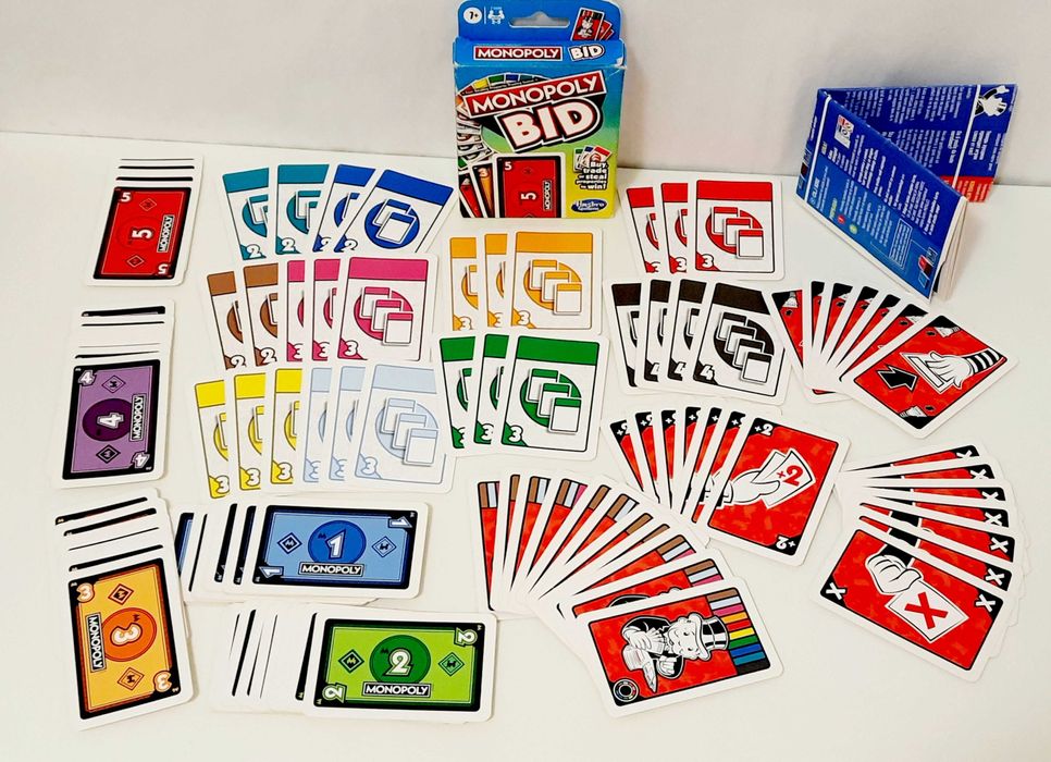 Карткова настільна гра Монополія Hasbro 7+ зручно в дорогу Monopoly