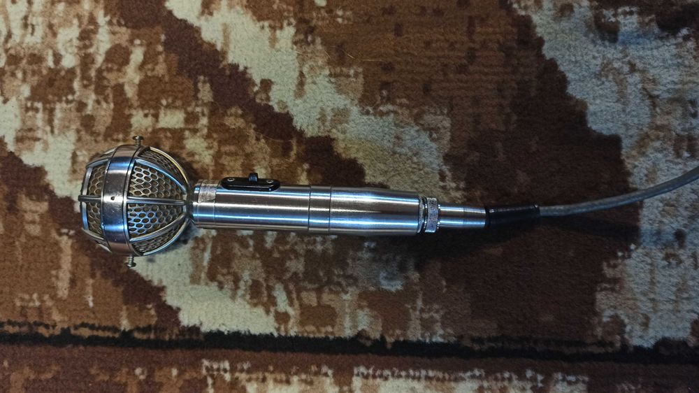 Mikrofon Winston DM100 (RCF 1612), Vintage Dynamic Cardioid, lata 60