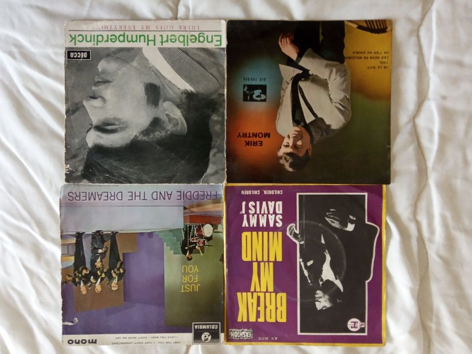 Lote Vinil/45 rpm/Anos 60/70